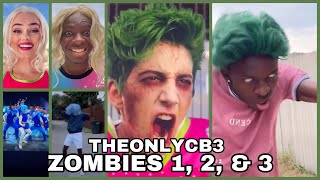 THEONLYCB3 Zombies 1 2 amp 3 Tik Tok Compilation [upl. by Ledba]