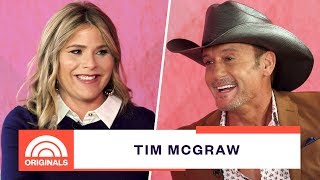 Tim McGraw Uses This To Impress Wife Faith Hill  Open Book With Jenna Bush Hager  TODAY Originals [upl. by Dalli]