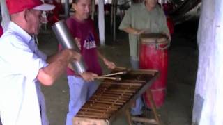 Playing the Marimba in Pochomil Nicaragua [upl. by Aeslahc]