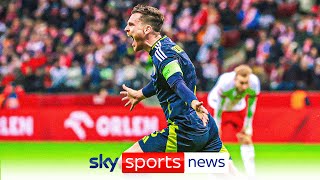 Andy Robertsons stoppagetime winner hands Scotland a Nations League lifeline [upl. by Lane90]