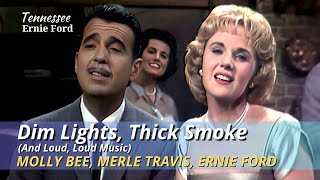 Dim Lights Thick Smoke and Loud Loud Music  Merle Travis Molly Bee Ernie Ford  Nov 24 1960 [upl. by Kobe]