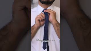 How to Tie a Four in Hand Knot Necktie  StepbyStep Guide [upl. by Akirehs697]