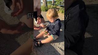 Rustyn’s Family Fishing Day Adventure 🐟🎣 rustyn baby family cute fishing [upl. by Gerti]