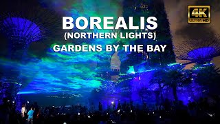 Borealis  Northern Lights at Gardens by the Bay [upl. by Aokek]