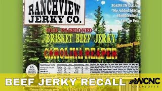 Beef jerky recalled over listeria worries [upl. by Gayel]