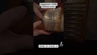 Haggstrom  C418 Minecraft Kalimba cover [upl. by Ocirnor]