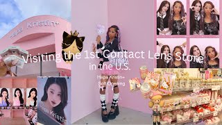 Visiting the 1st Contact Lense Store in the US♡ Hapa Kristin Soft Opening♡US Don Quijote Shopping [upl. by Oberstone]