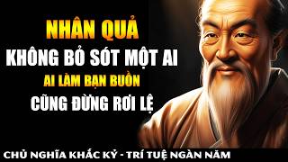 ĐỪNG BUỒN KHI AI ĐÓ LÀM BẠN ĐAU KHỔ BUỒN PHIỀN  Chính Họ Đang GÁNH NGHIỆP Giúp Bạn  Khắc Kỷ 365 [upl. by Anetsirhc976]