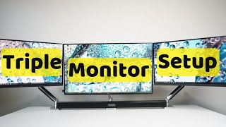 Connect 3 Monitors To 1 PC Explained In 4 Minutes [upl. by Aikyn29]