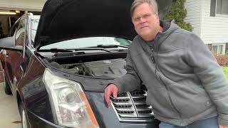 Headlight Bulb change on a 2016 Cadillac SRX [upl. by Koerner]