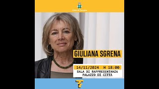 Fasano 14 novembre 2024 Giuliana Sgrena a Tempeste festival [upl. by Luebke]