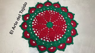 Carpetaposa platos tejido a crochet [upl. by Anahs]