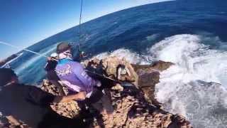 Quobba Spanish Mackerel On Spin [upl. by Mloc]