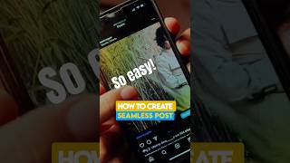 How to create a SEAMLESS Instagram Post [upl. by Ratib659]