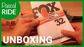 FOX 2019 29er SC Float 32  Kashima Coat  Suspension Fork  UNBOXING [upl. by Bud43]