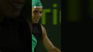 Nadal IMPOSSIBLE Flick vs Del Potro 😮‍💨 [upl. by Airetnahs]