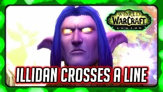 WOW Legion 🌟 Illidan Sacrifices His Own People to Fight the Legion Memory [upl. by Ykroc322]