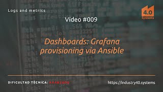 Dashboards Grafana Provisioning via Ansible [upl. by Swee277]