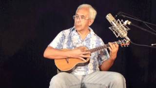 KImo Hussey plays quotScarborough Fairquot on a DeVine Ukulele [upl. by Anitram]