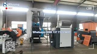 RG3660GQ with 185KW Soundproof Plastic Granulator with Collector Plastic Soundproof Crusher [upl. by Harwill]