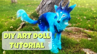 Unda  Diy Art Doll Tutorial [upl. by Perr]