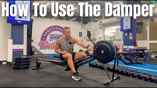 What Damper Setting Should I Use On The Concept2 Rower [upl. by Adnohsak]