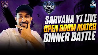 Dinner Battle🔥 B2B Open Room Match  Bgmi Tamil Live bgmi bgmiroommatch saravana [upl. by Earla645]