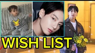 WISH LIST🛑 BTS Jungkook As Christmas Gift This 5YearOld Fans Wishlist Is Too Cute [upl. by Norramic]