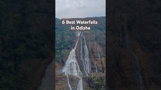 6 Best Waterfalls in odisha Best Places to visit in Odisha shorts trending viralshort [upl. by Ruosnam]