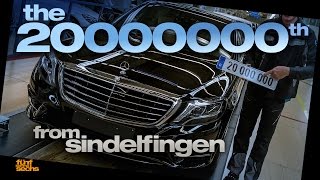 Dr Z and the 20 Millionth Mercedes made in Sindelfingen German [upl. by Erdied]