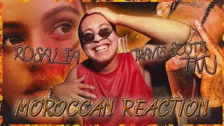 ROSALÍA amp Travis Scott  TKN Official Video  MOROCCAN REACTION [upl. by Artep]