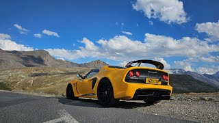 Lotus Exige V6 Cup at an Italian Pass [upl. by Ardel]