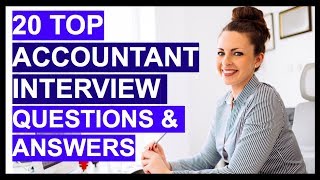 TOP 20 ACCOUNTANT Interview Questions And Answers [upl. by Oleg]