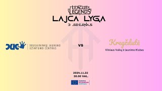 LAJCA LYGA 3 sezonas 1 GAME Druskininkų JUC vs Vilniaus „Kregždutė“ [upl. by Riggall827]