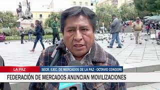 CVCNoticias 📰 FEDERACIÓN DE MERCADOS ANUNCIANOS MOVILIZACIONES [upl. by Cinomod]