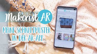 Makerist AR  Meine Schnittmuster sind mit dabei [upl. by Neuburger]