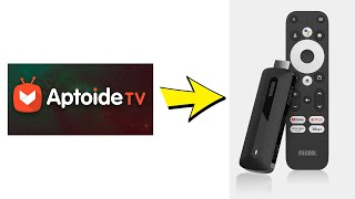 How to Download Aptoide TV on AndroidTV  Step by step [upl. by Acnairb]