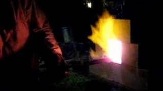 Propane Forge IV  first fire [upl. by Josi]