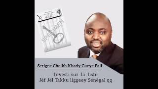 Serigne cheikh fall Khady gueye investit sur la liste Jef Jël Taku ligueye Senegal [upl. by Ulrike599]