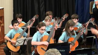 Russian Strut Corinium Players Guitar Ensemble [upl. by Xuaeb]