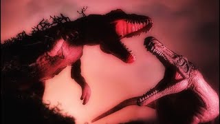 Baryonyx vs Ceratosaurus  Short Stop Motion Battle [upl. by Combs576]