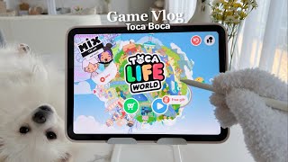 Rich Family Night Routine in Y2K LOFT 💅🏻💋 Play Toca Boca With My Dog  Toca Life World  Game Vlog [upl. by Yahsat]