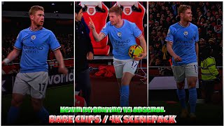 Kevin De Bruyne Vs Arsenal  RARE CLIPS  With AE CC and TOPAZ [upl. by Nedrud26]