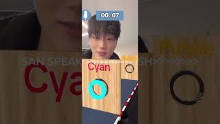 CYAN IS THE BEST THO kpop ateez san [upl. by Hajin946]