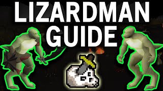 OSRS Lizardman Slayer Guide 07  w Cannon [upl. by Ysteb430]