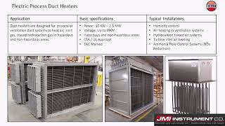 Electric Duct Heaters [upl. by Nohsram219]