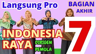 Tutorial Dirigen Indonesia Raya yang benar bagian 7 akhir dirigen indonesiaraya pakipin [upl. by Joy]