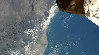 ISS long turn Egypt  Red Sea  Saudi Arabia  Jemen [upl. by Daphne]