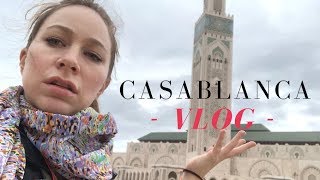 CASABLANCA MOROCCO CITY TOUR  Travel Vlog [upl. by Brucie800]