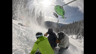 Revelstoke BC Heli Skiing Edit  Eagle Pass 3724 [upl. by Aillicec883]